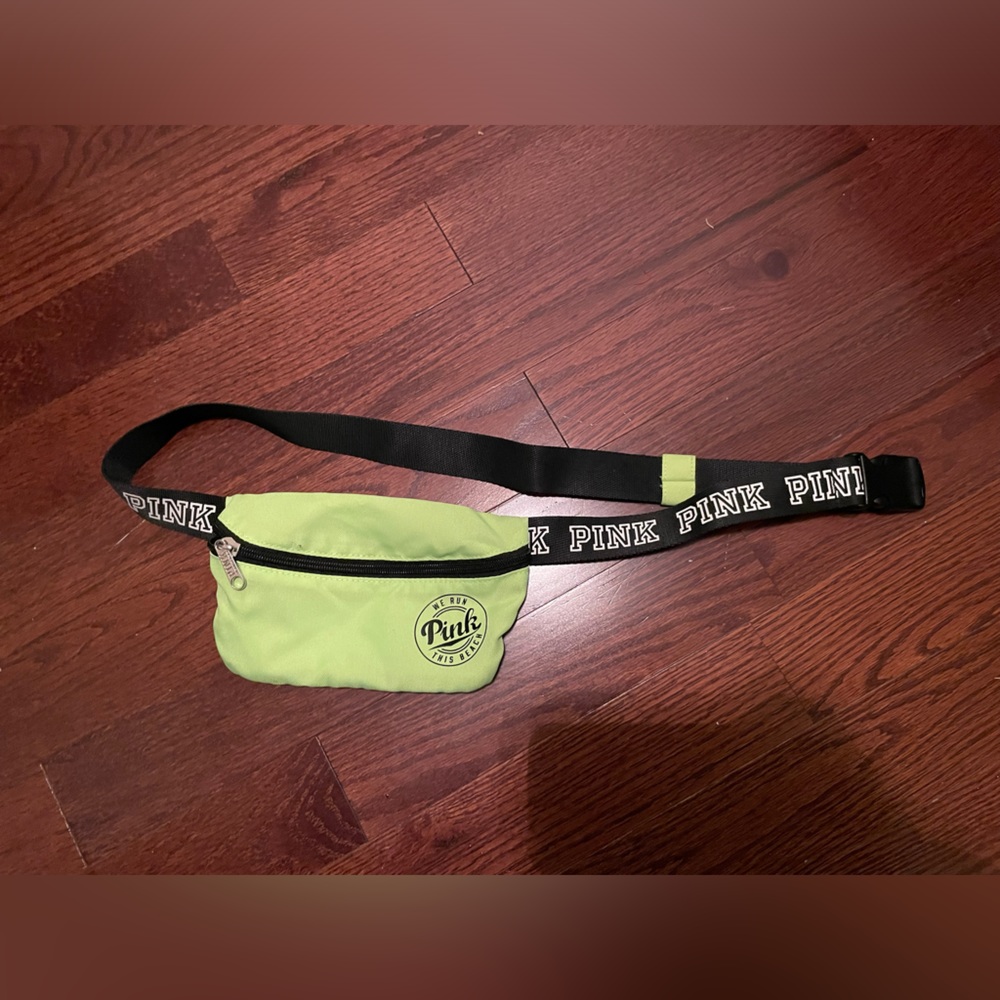 PINK neon Fanny pack